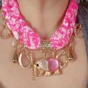 Handmade Elephant pendant necklace